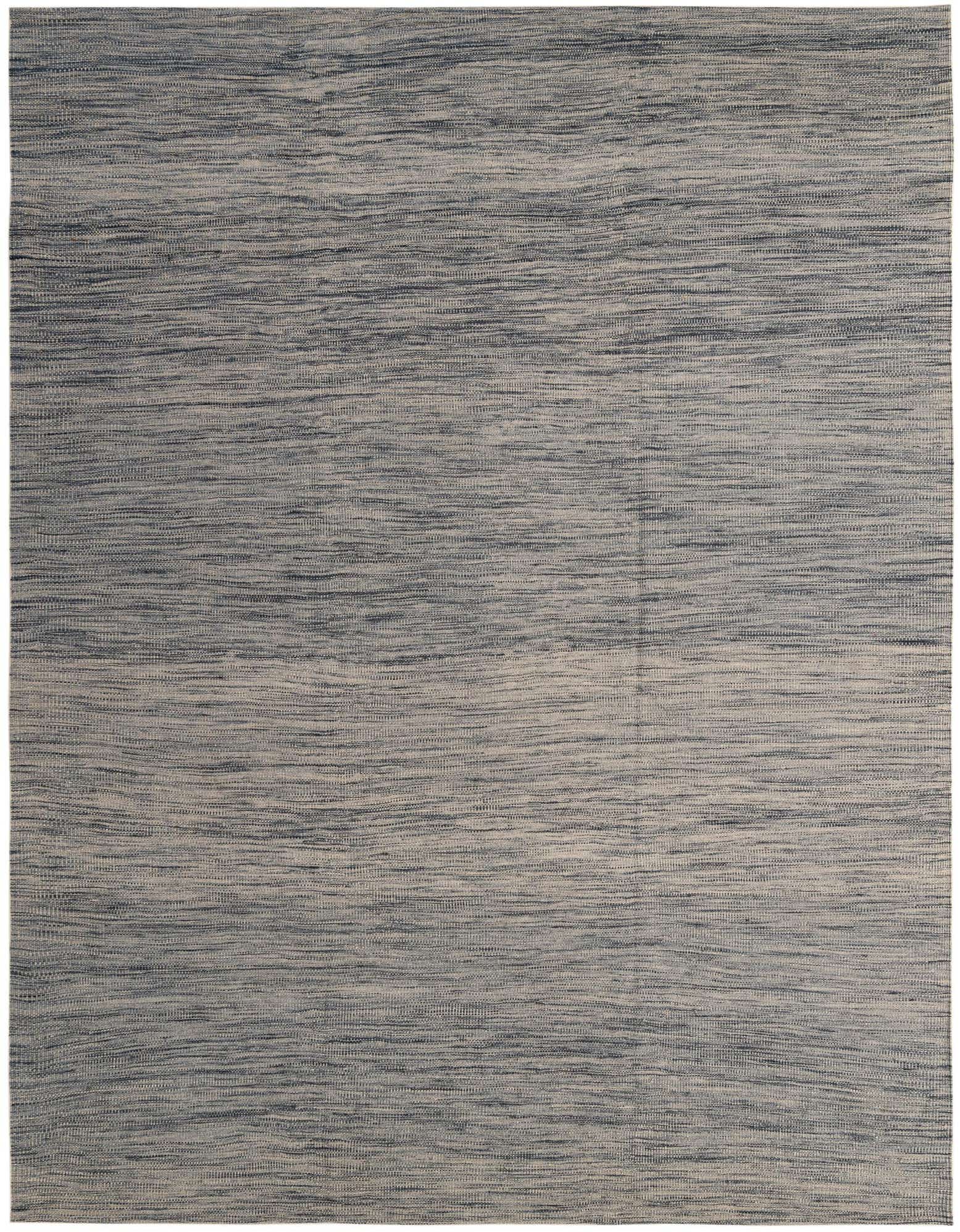 6' 11 x 9' 1 Hand Woven Kilim Modern Wool Rug