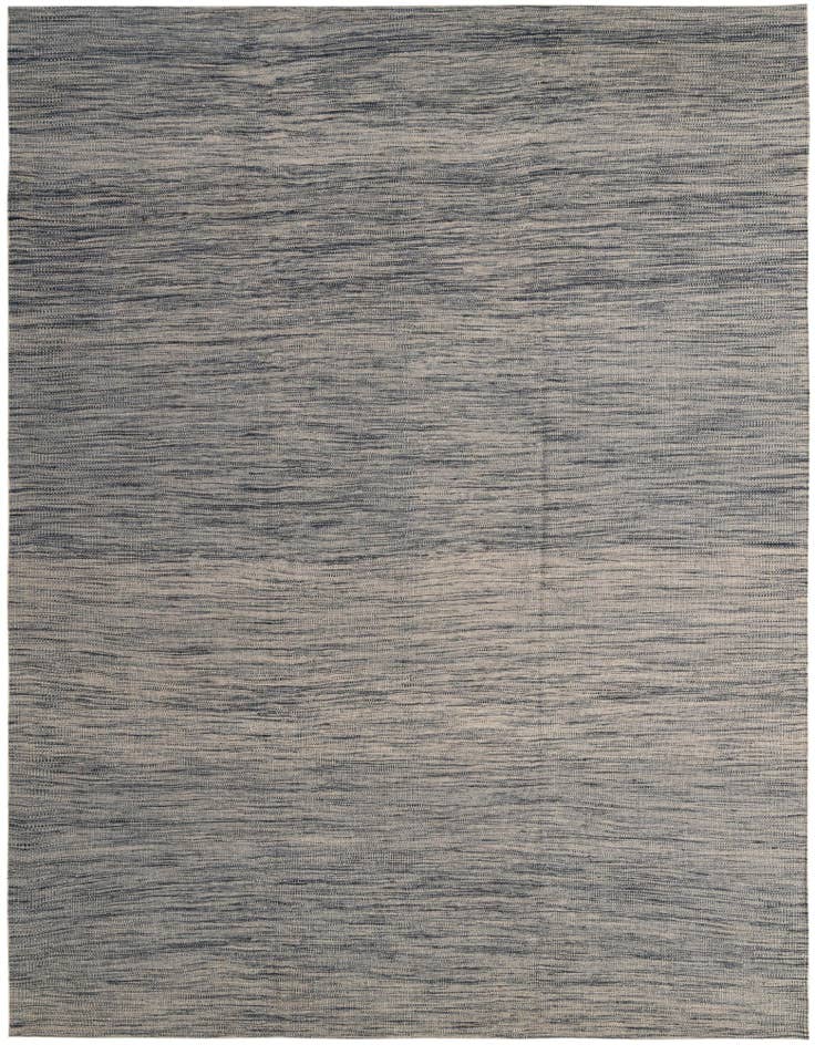 Detail image of 6' 11 x 9' 1 Hand Woven Kilim Modern Wool Rug