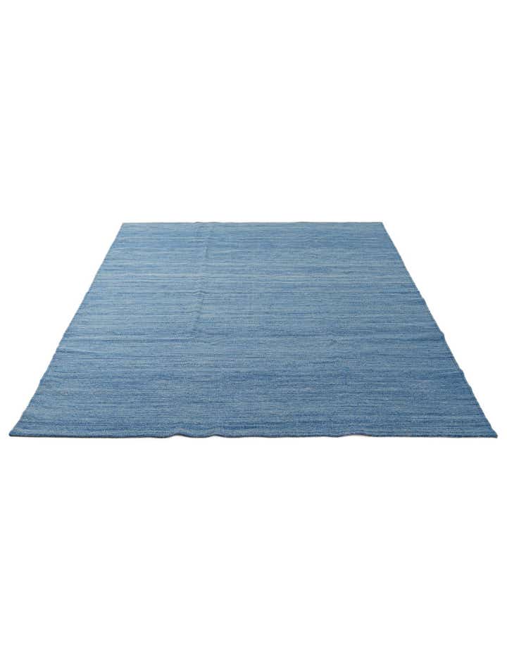 6' 11 x 9' 5 Hand Woven Kilim Modern Wool Rug