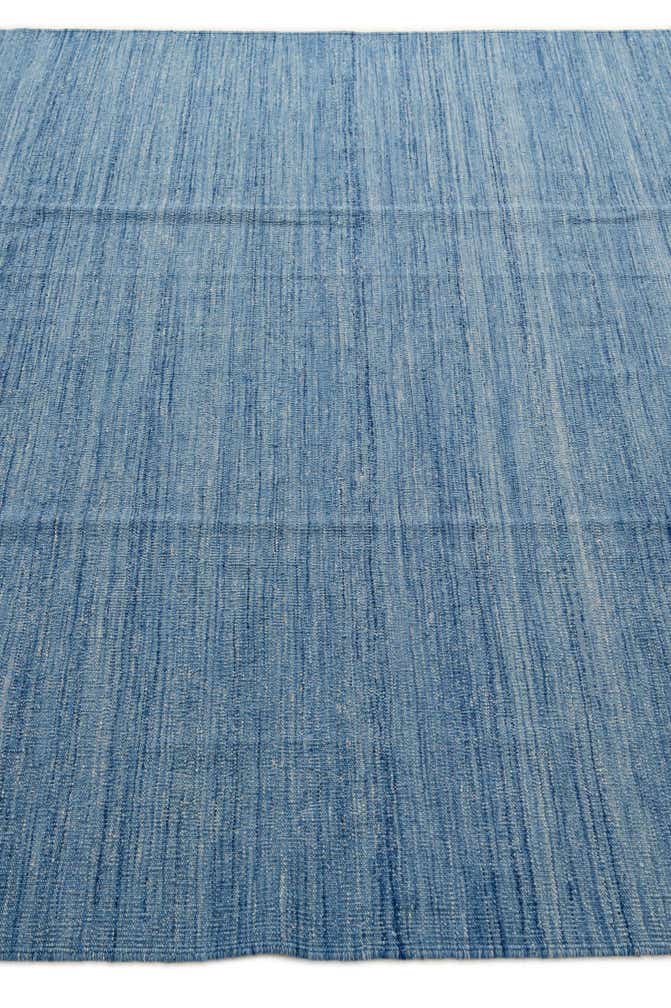 6' 11 x 9' 5 Hand Woven Kilim Modern Wool Rug