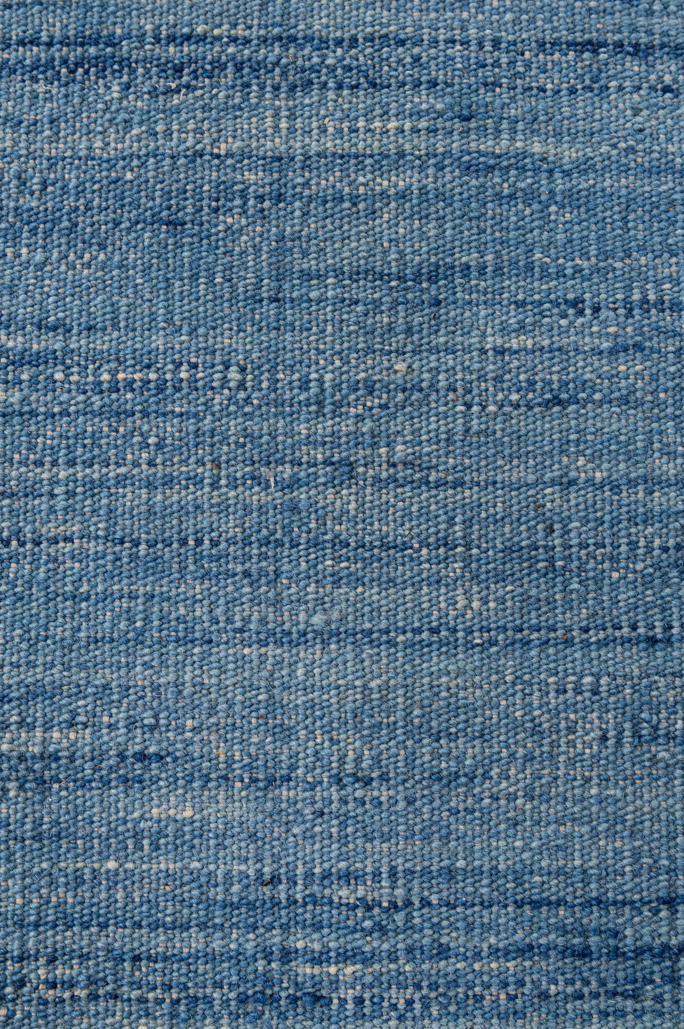 6' 11 x 9' 5 Hand Woven Kilim Modern Wool Rug