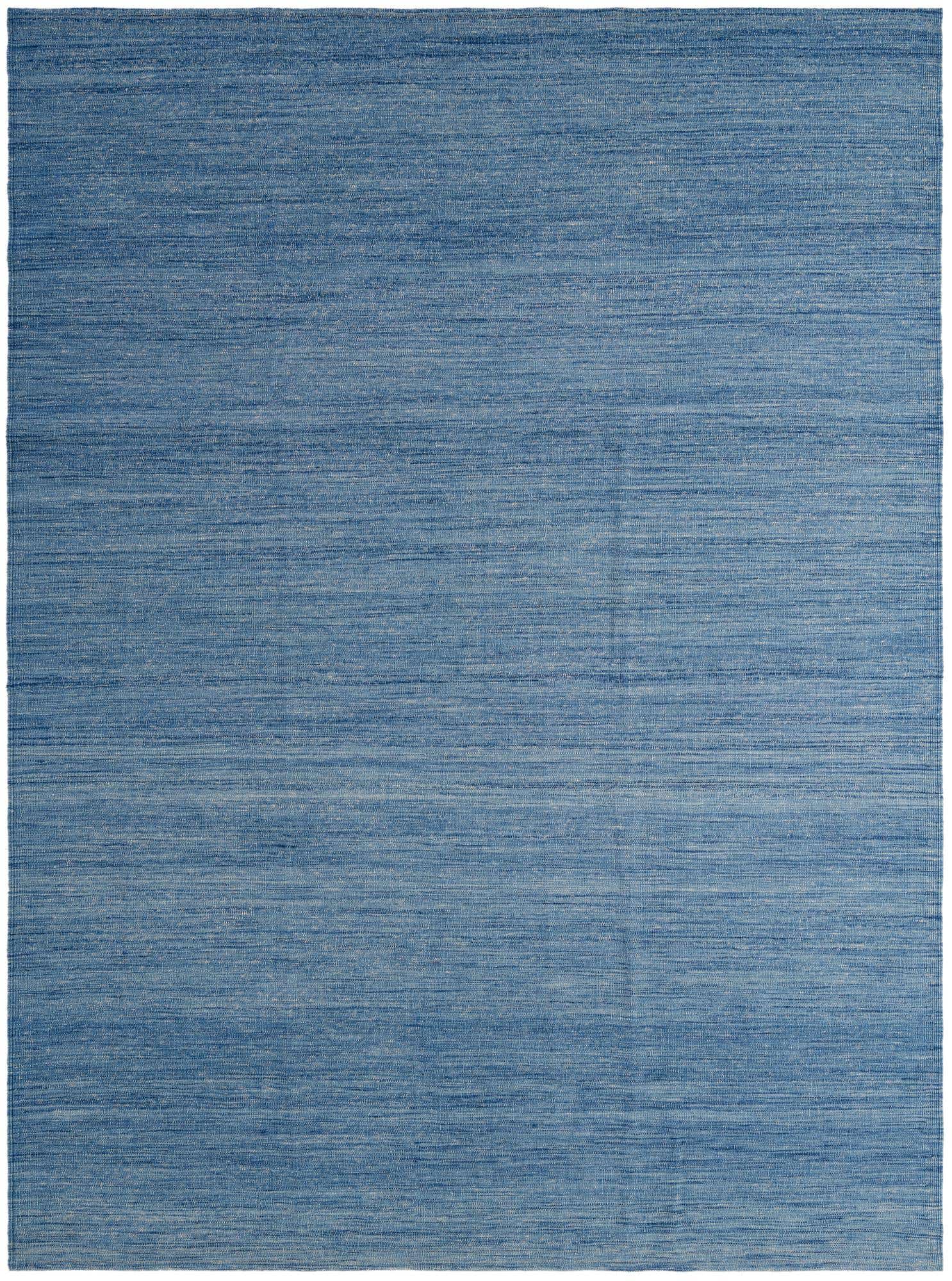 6' 11 x 9' 5 Hand Woven Kilim Modern Wool Rug