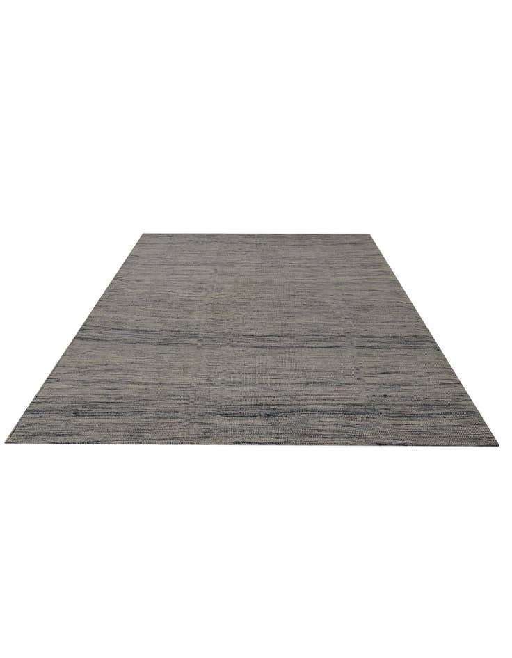Detail image of 6' 10 x 9' 8 Hand Woven Kilim Modern Wool Rug