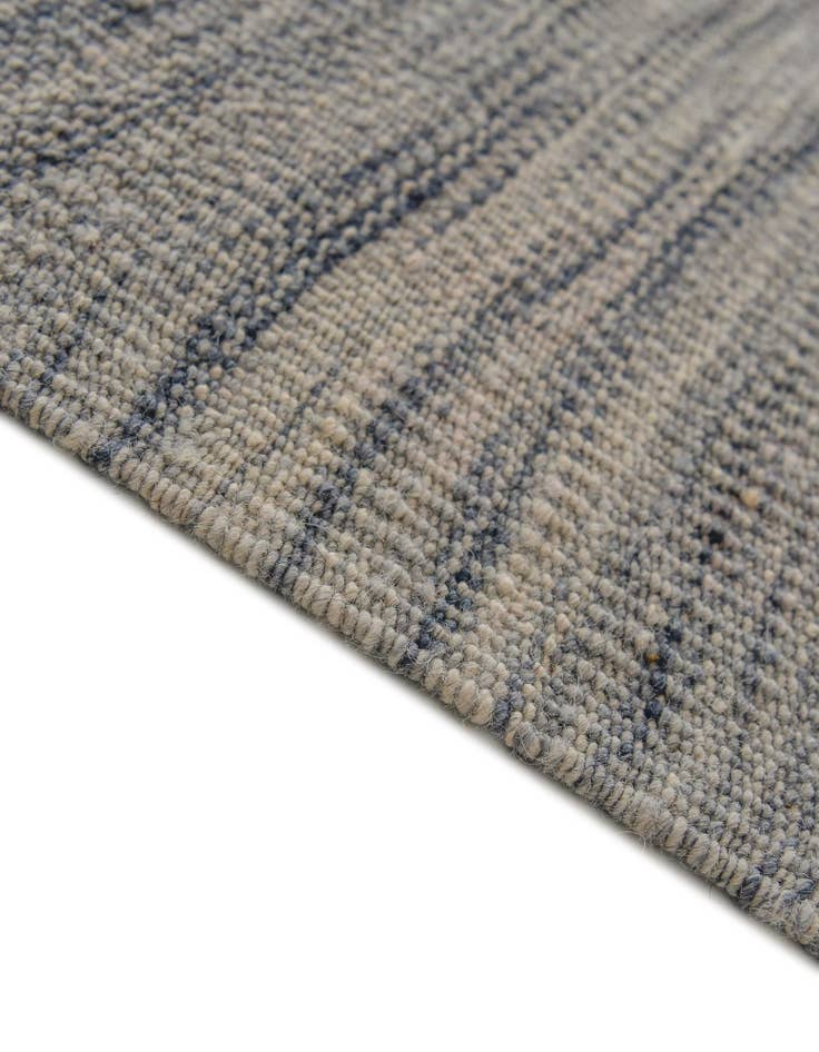 Detail image of 6' 10 x 9' 8 Hand Woven Kilim Modern Wool Rug