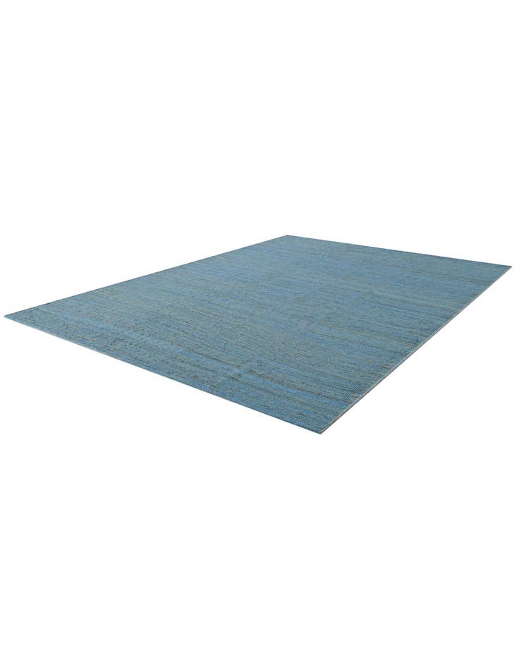 Detail image of 6' 9 x 9' 6 Hand Woven Kilim Modern Wool Rug