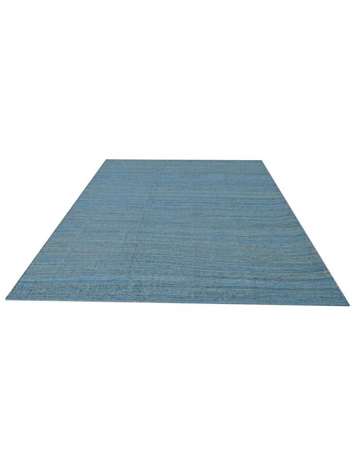 Detail image of 6' 9 x 9' 6 Hand Woven Kilim Modern Wool Rug