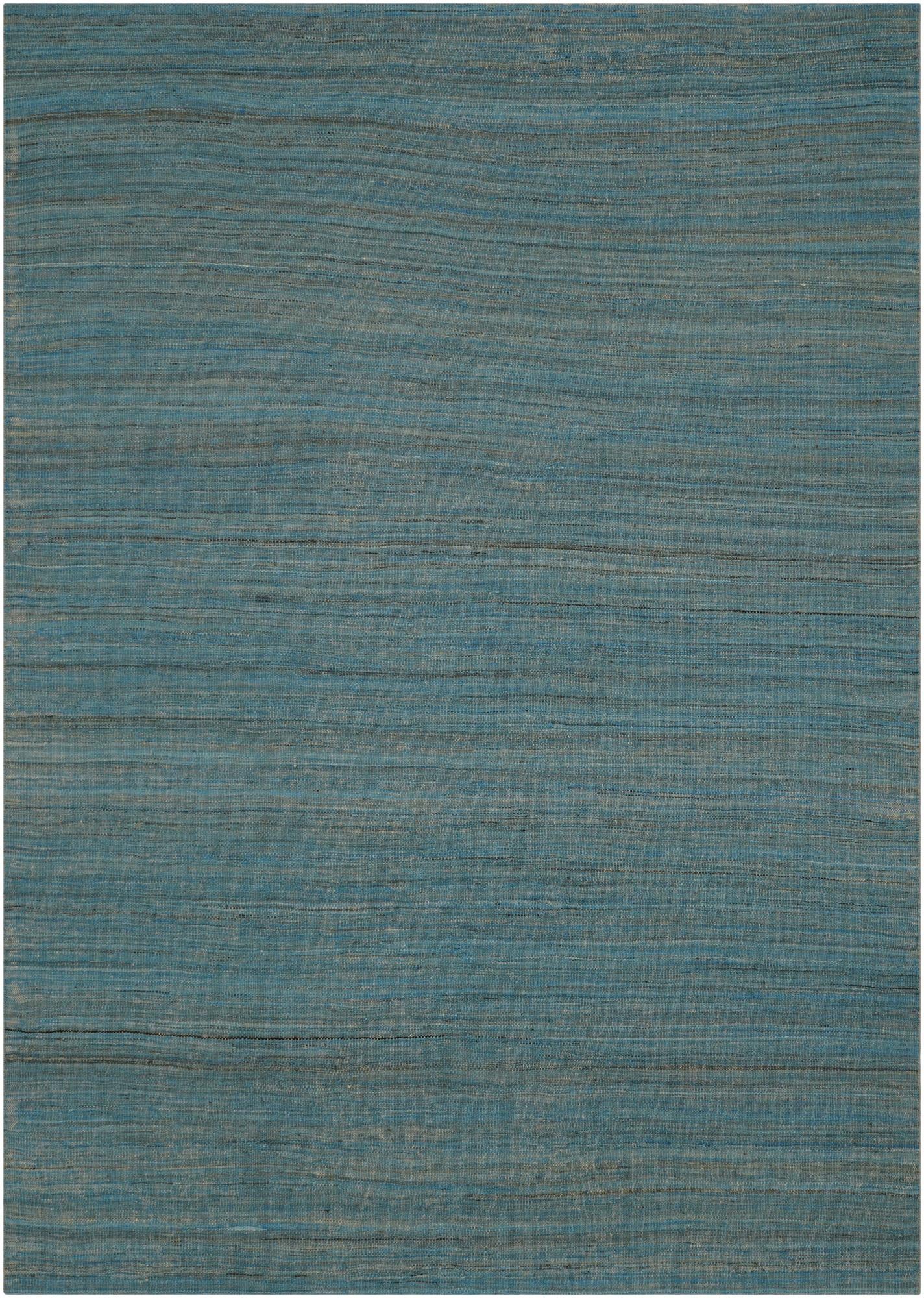 6' 9 x 9' 6 Hand Woven Kilim Modern Wool Rug