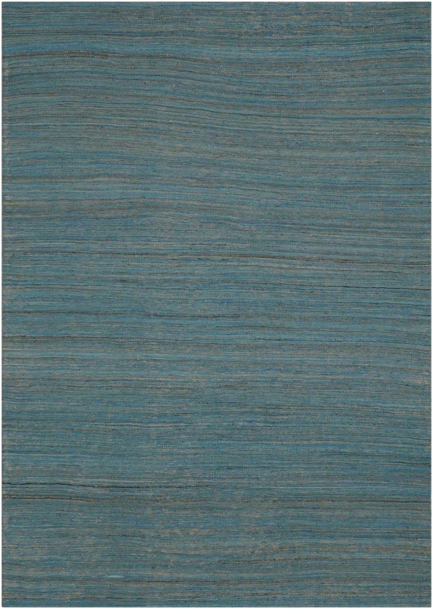 6' 9 x 9' 6 Hand Woven Kilim Modern Wool Rug