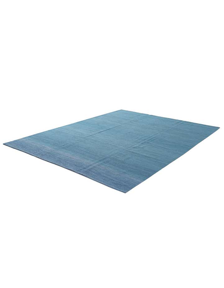 7' 7 x 9' 7 Hand Woven Kilim Modern Wool Rug