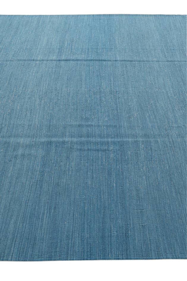 Detail image of 7' 7 x 9' 7 Hand Woven Kilim Modern Wool Rug
