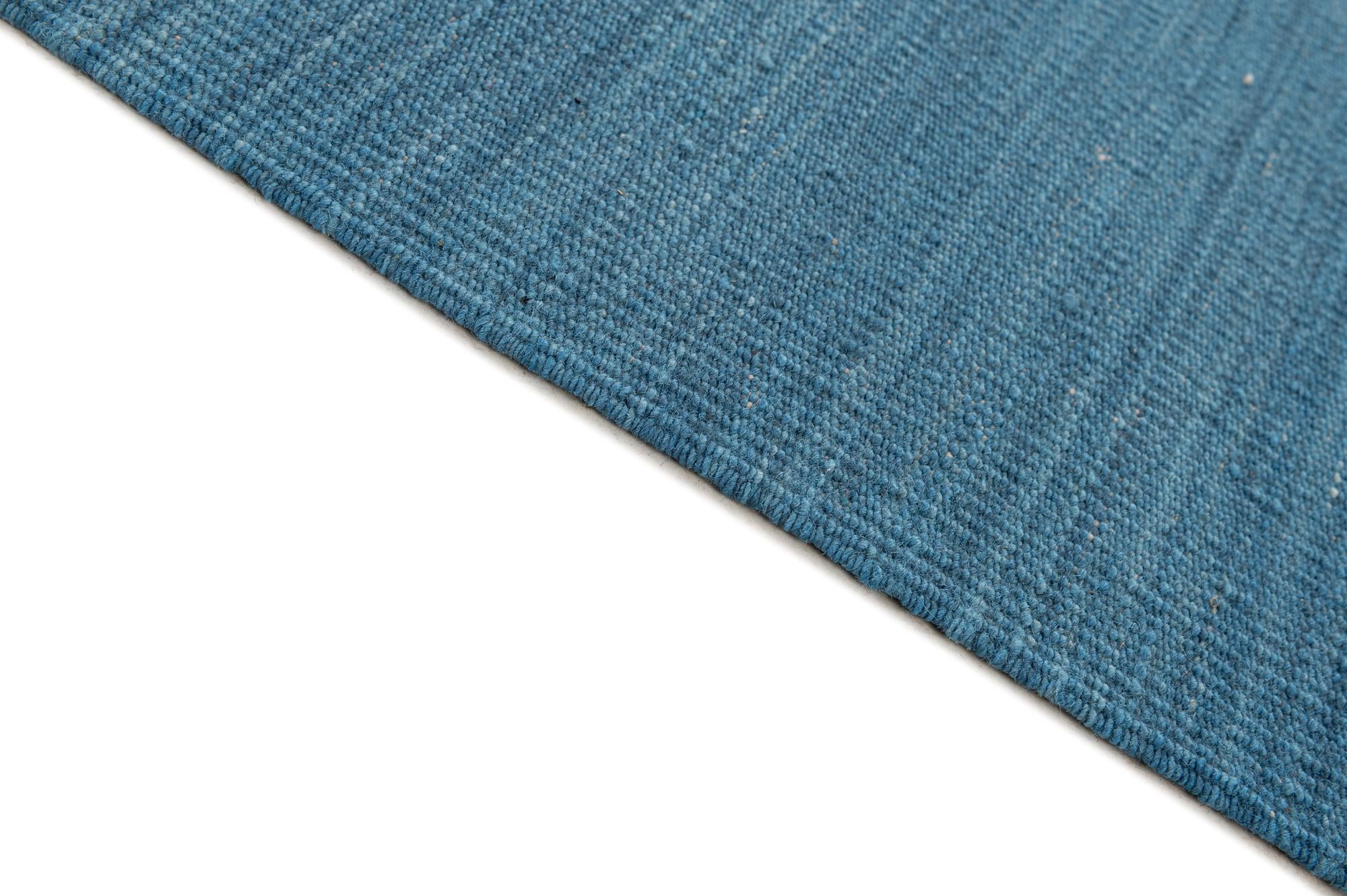 7' 7 x 9' 7 Hand Woven Kilim Modern Wool Rug