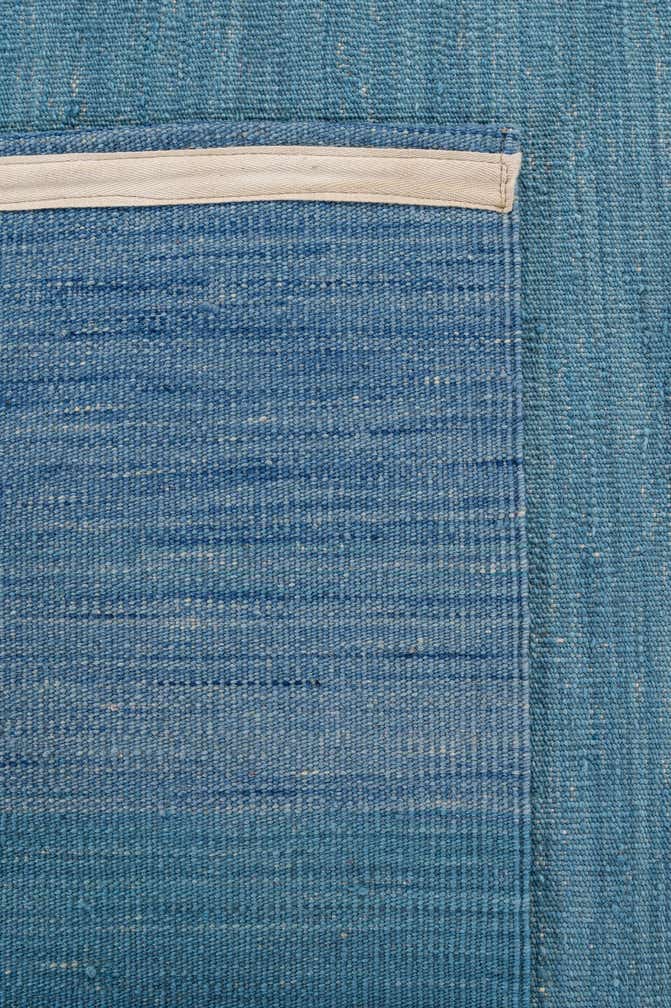 7' 7 x 9' 7 Hand Woven Kilim Modern Wool Rug