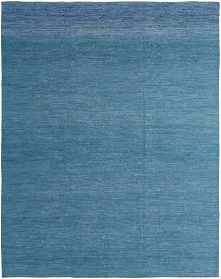 7' 7 x 9' 7 Hand Woven Kilim Modern Wool Rug