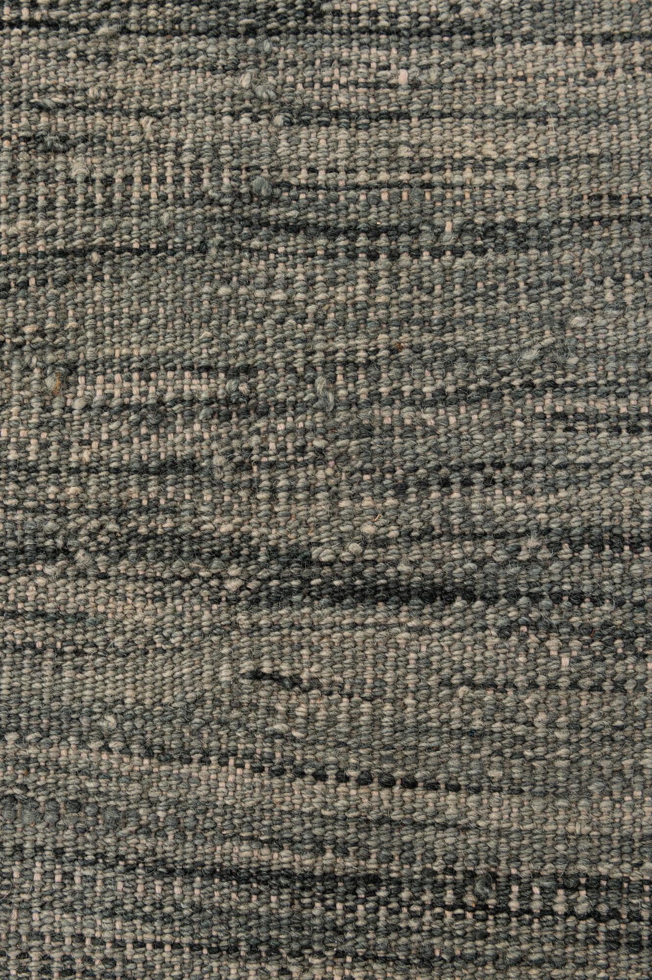 8' 3 x 9' 6 Hand Woven Kilim Modern Wool Rug