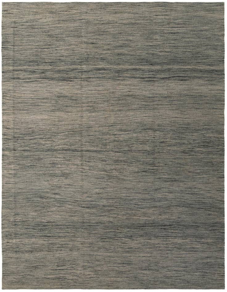 Detail image of 8' 3 x 9' 6 Hand Woven Kilim Modern Wool Rug