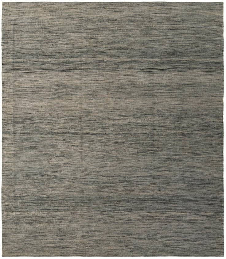 Detail image of 8' 3 x 9' 6 Hand Woven Kilim Modern Wool Rug