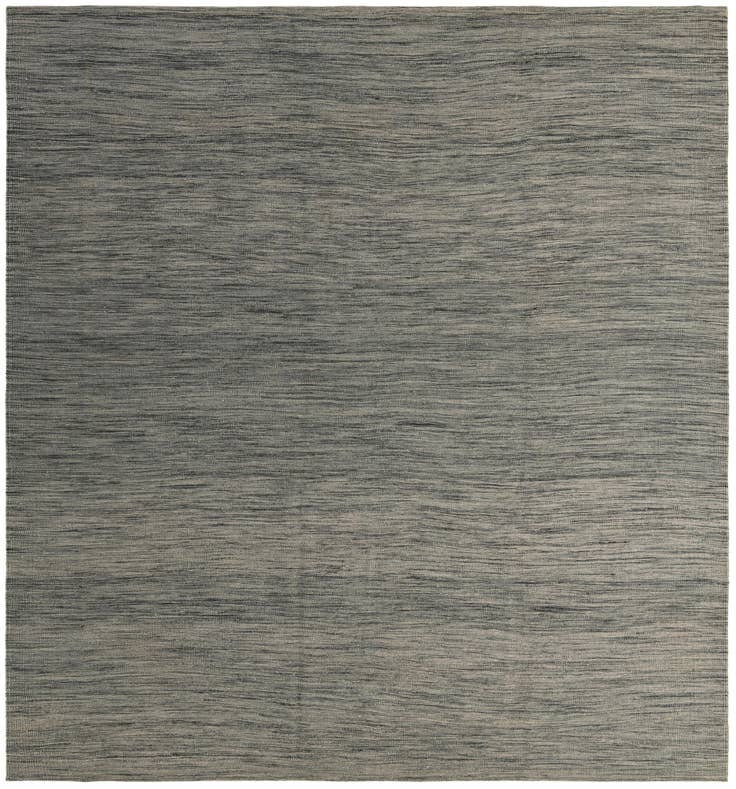 Detail image of 8' 9 x 9' 3 Hand Woven Kilim Modern Wool Rug