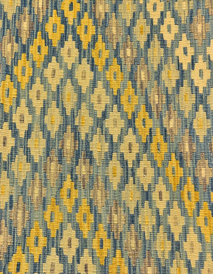 Detail image of 3' 4 x 5' Hand Woven Kilim Modern Wool Rug