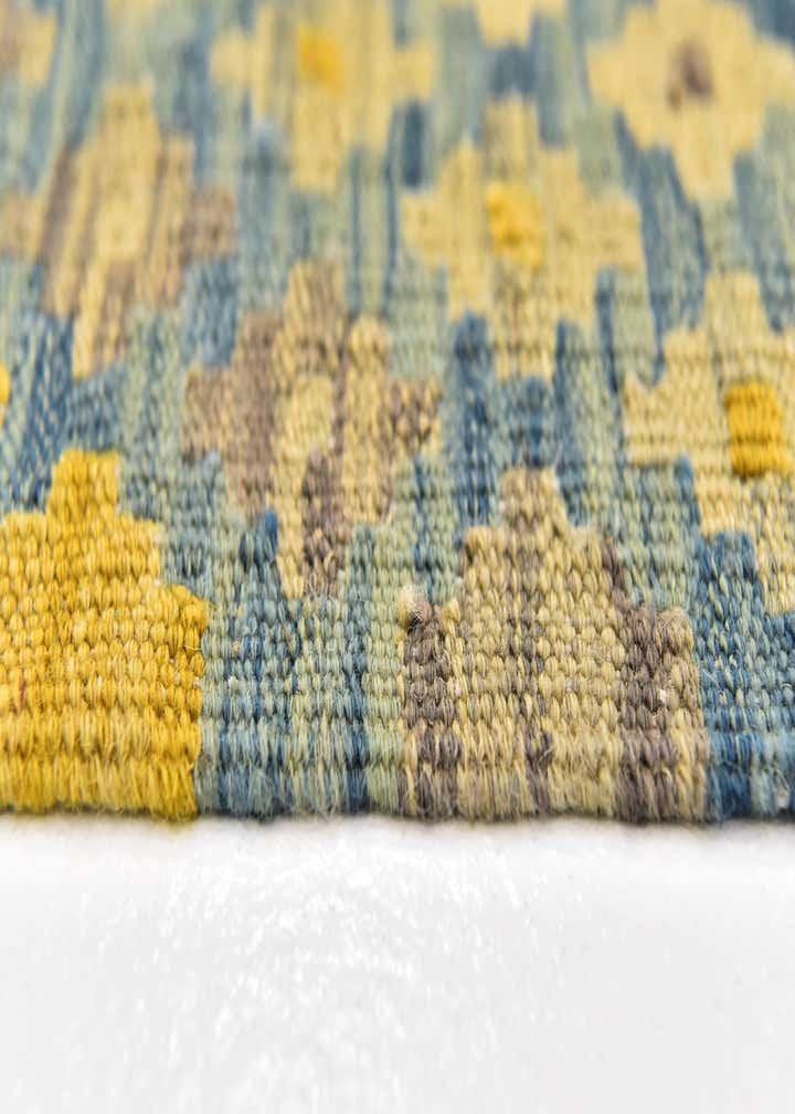 3' 4 x 5' Hand Woven Kilim Modern Wool Rug