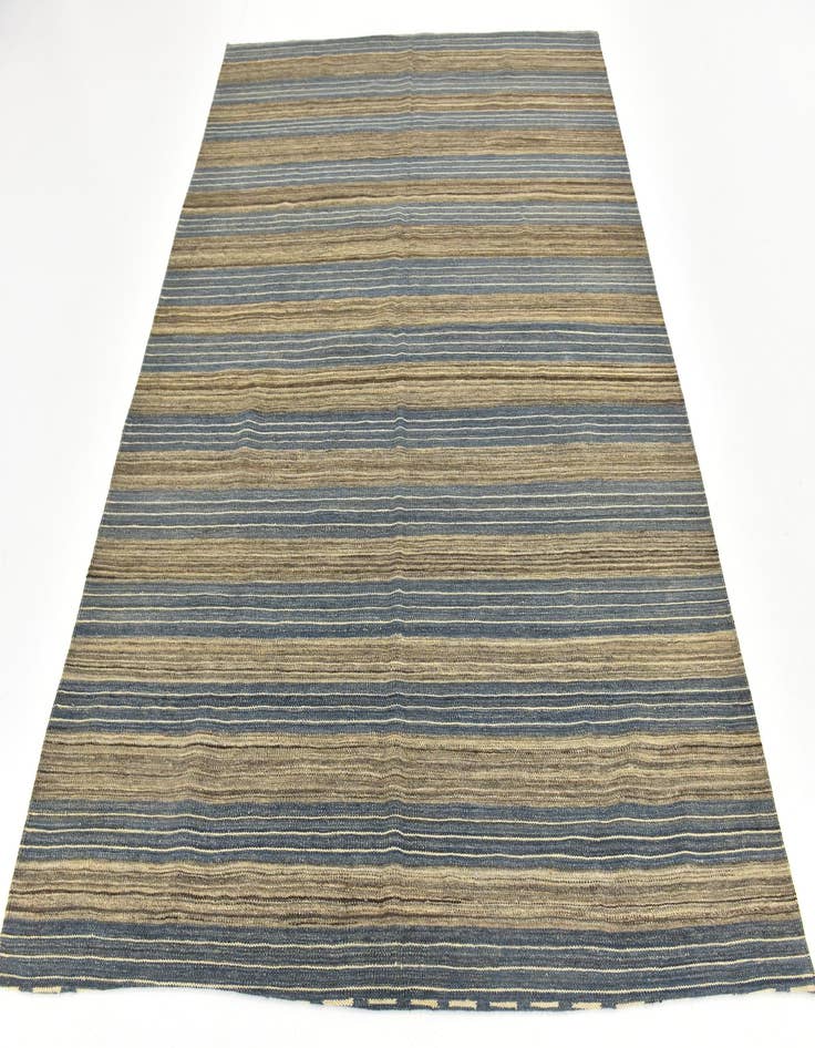 Detail image of 6' x 7' 8  Hand Woven Kilim Modern Wool Rug