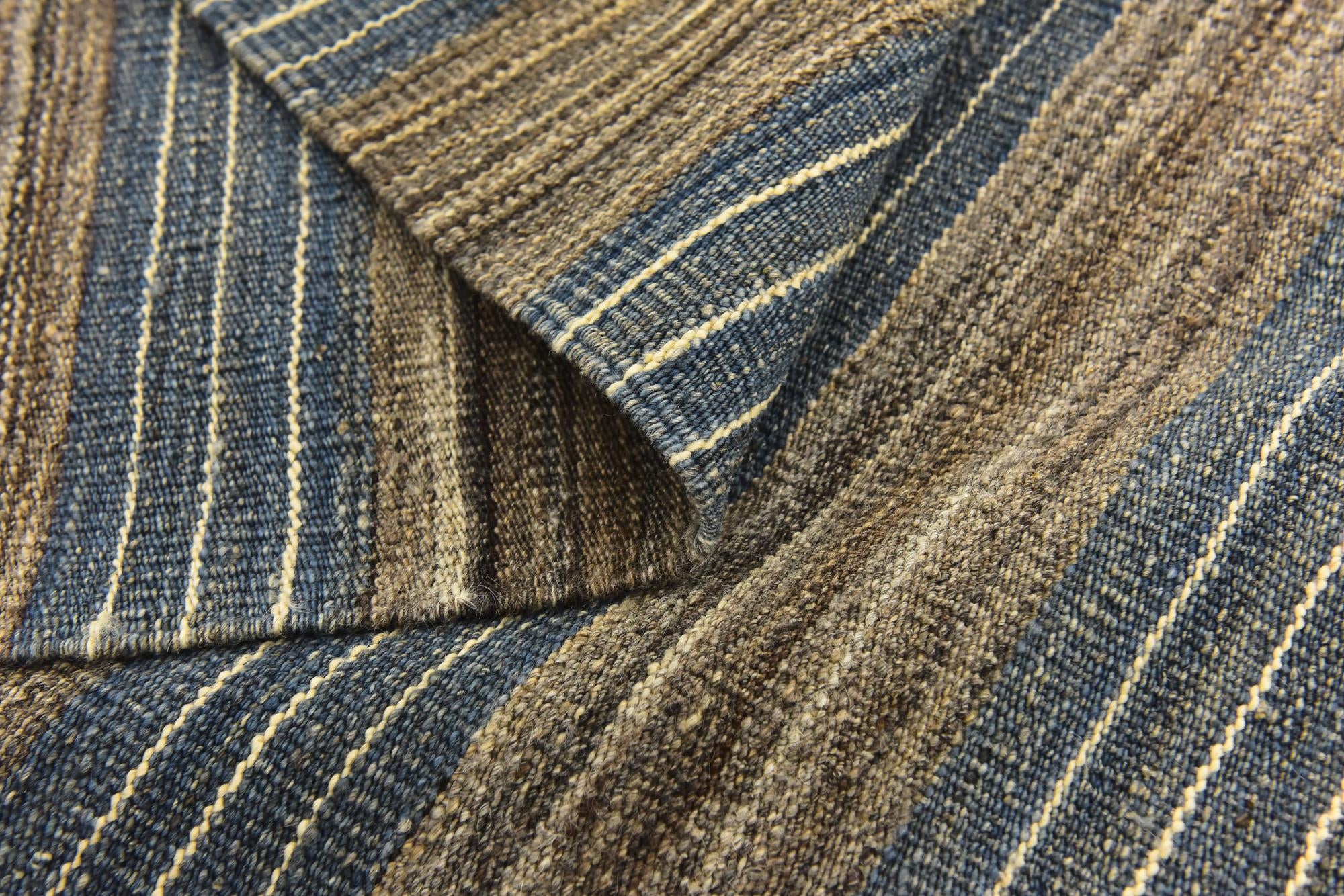 6' x 7' 8 Hand Woven Kilim Modern Wool Rug