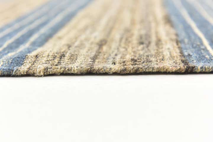 6' x 7' 7 Hand Woven Kilim Modern Wool Rug