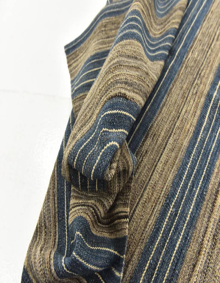 Detail image of 6' x 7' 7  Hand Woven Kilim Modern Wool Rug