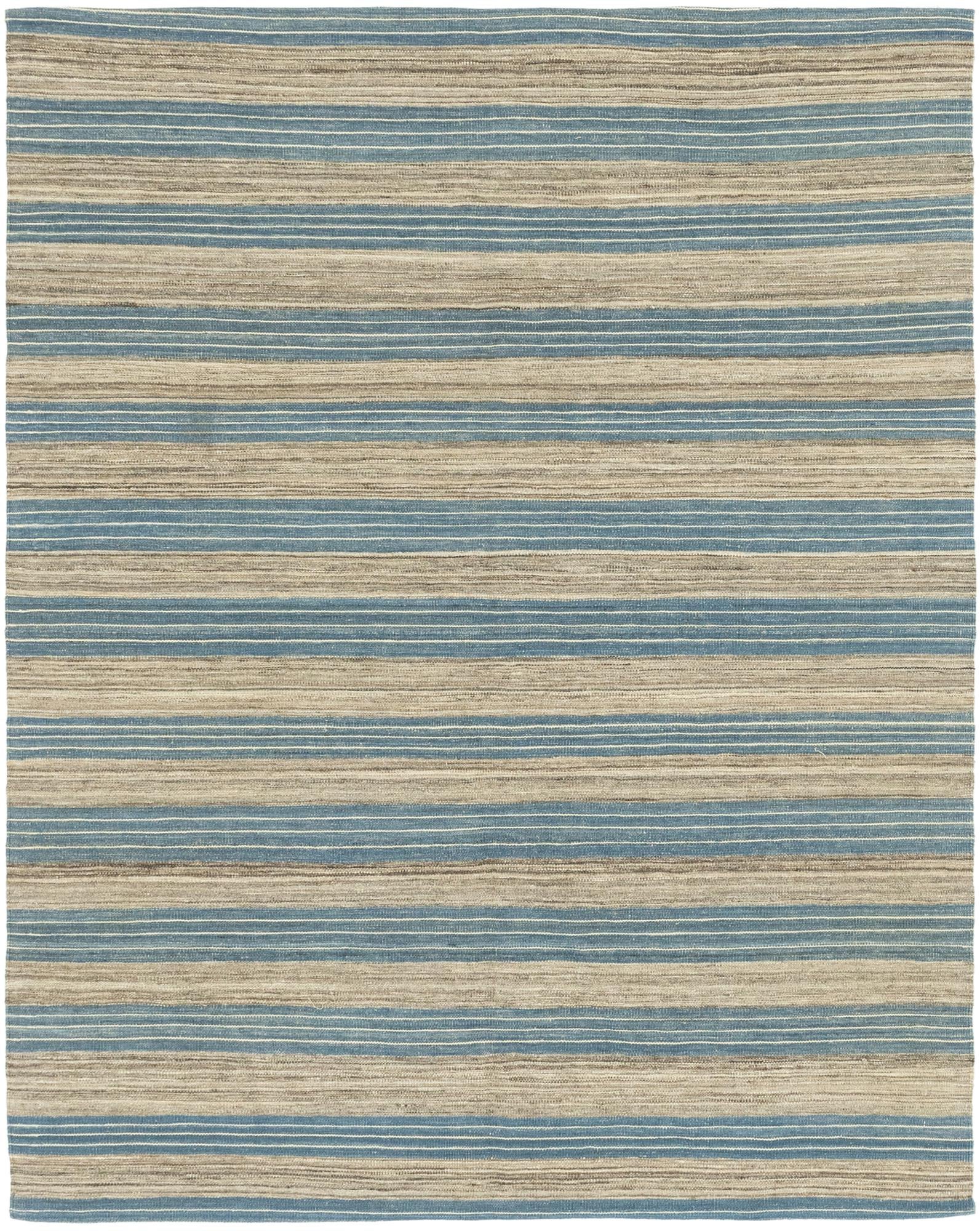 6' x 7' 7 Hand Woven Kilim Modern Wool Rug