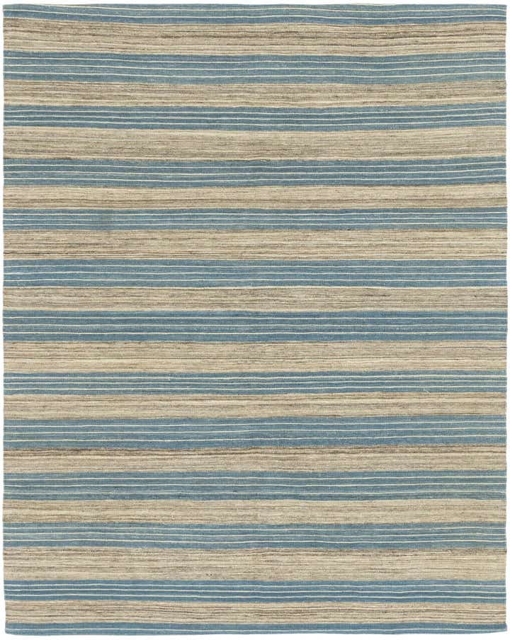 6' x 7' 7 Hand Woven Kilim Modern Wool Rug