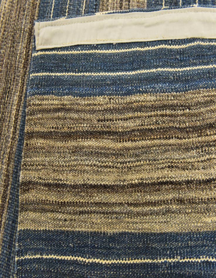 Detail image of 5' 10 x 7' 8  Hand Woven Kilim Modern Wool Rug