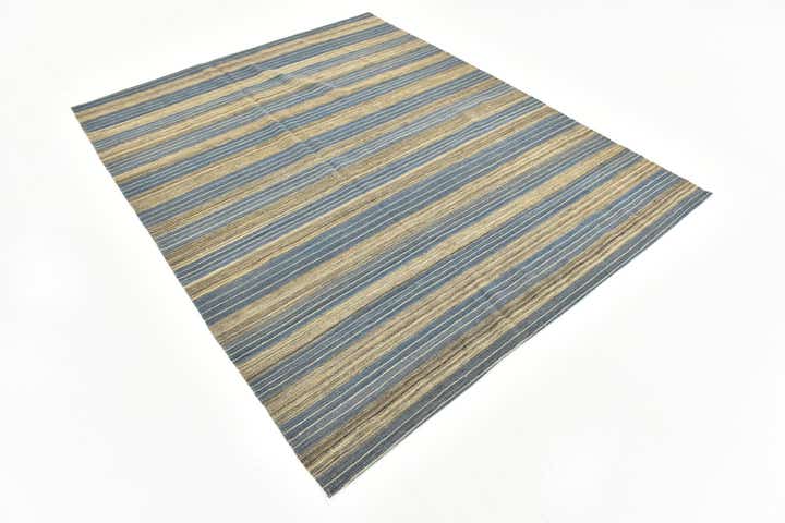 5' 10 x 7' 4 Hand Woven Kilim Modern Wool Rug