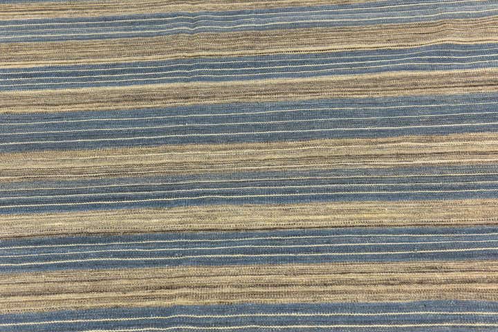 5' 10 x 7' 4 Hand Woven Kilim Modern Wool Rug
