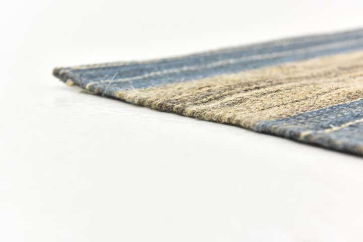 5' 10 x 7' 4 Hand Woven Kilim Modern Wool Rug