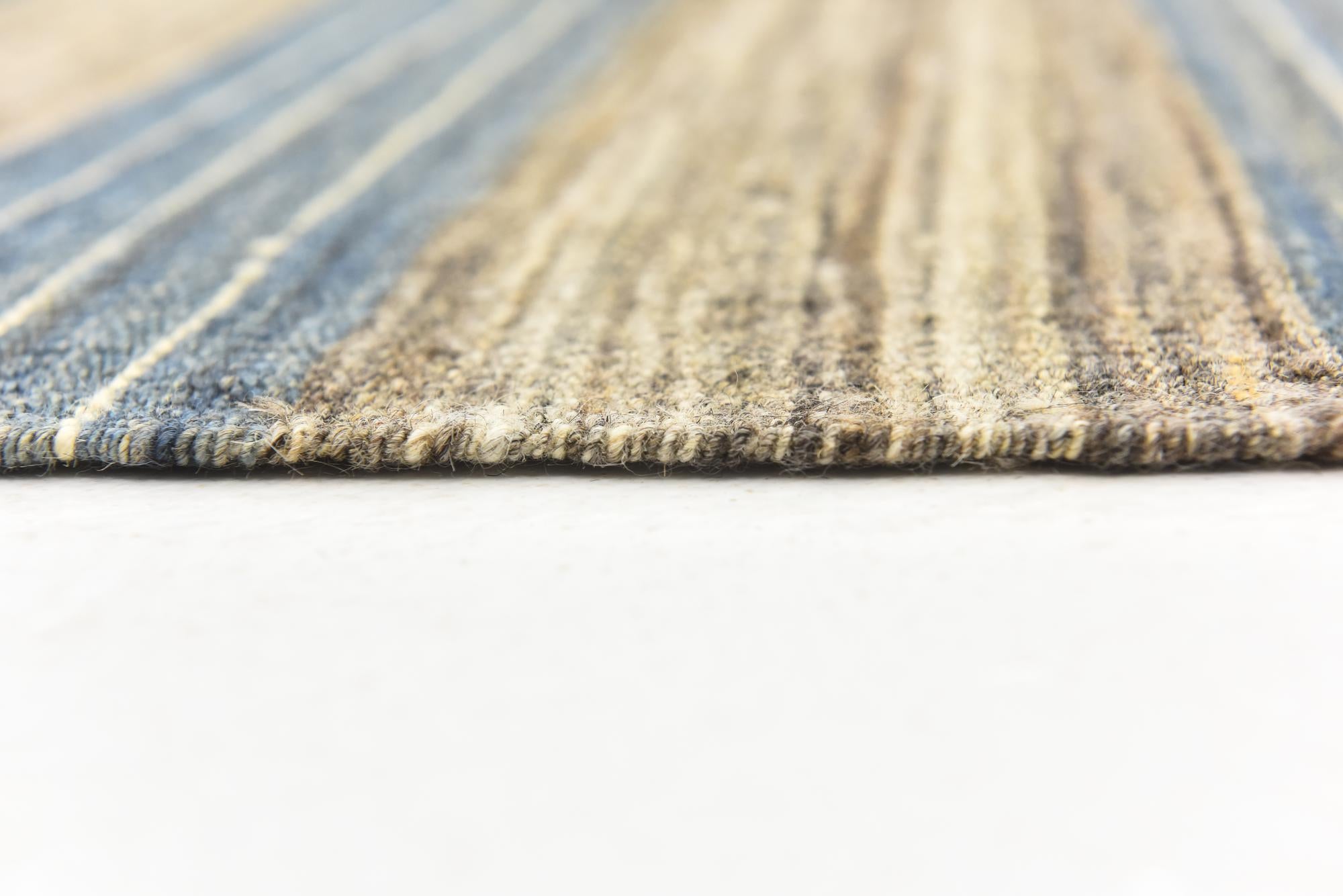 5' 10 x 7' 4 Hand Woven Kilim Modern Wool Rug