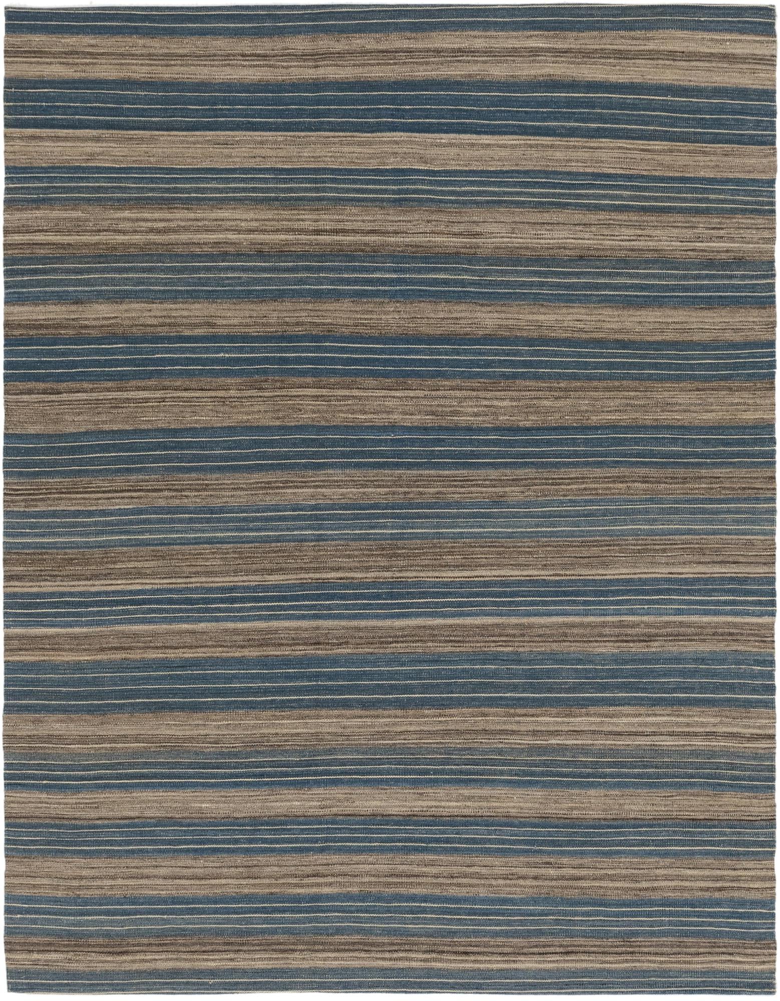 5' 10 x 7' 4 Hand Woven Kilim Modern Wool Rug