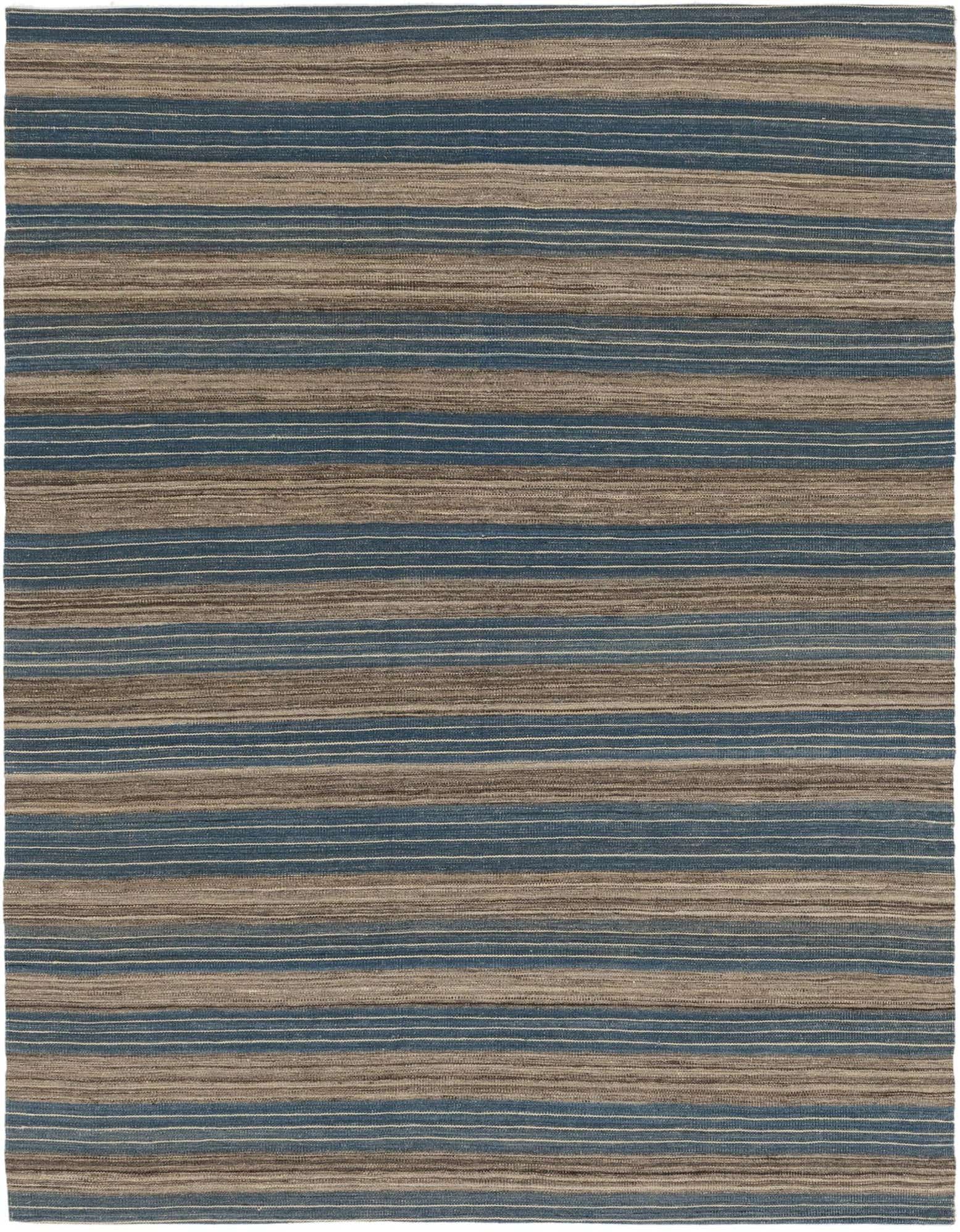 5' 10 x 7' 4 Hand Woven Kilim Modern Wool Rug
