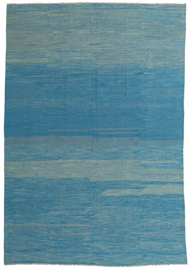 Detail image of 205cm x 300cm Hand Woven Kilim Modern Wool Rug