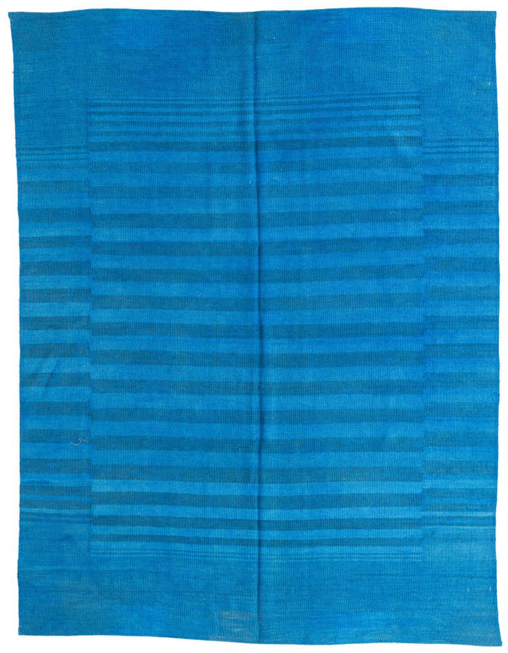 Detail image of 5' 7 x 7' 5 Hand Woven Kilim Modern Wool Rug