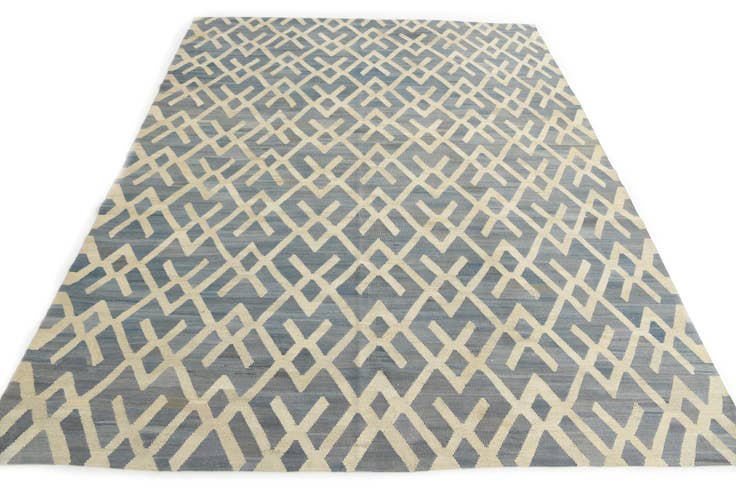 Detail image of 220cm x 285cm Tejido a mano Kilim Modern Alfombra Lana