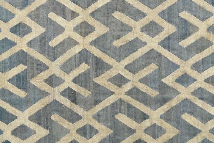 220cm x 285cm Tejido a mano Kilim Modern Alfombra Lana