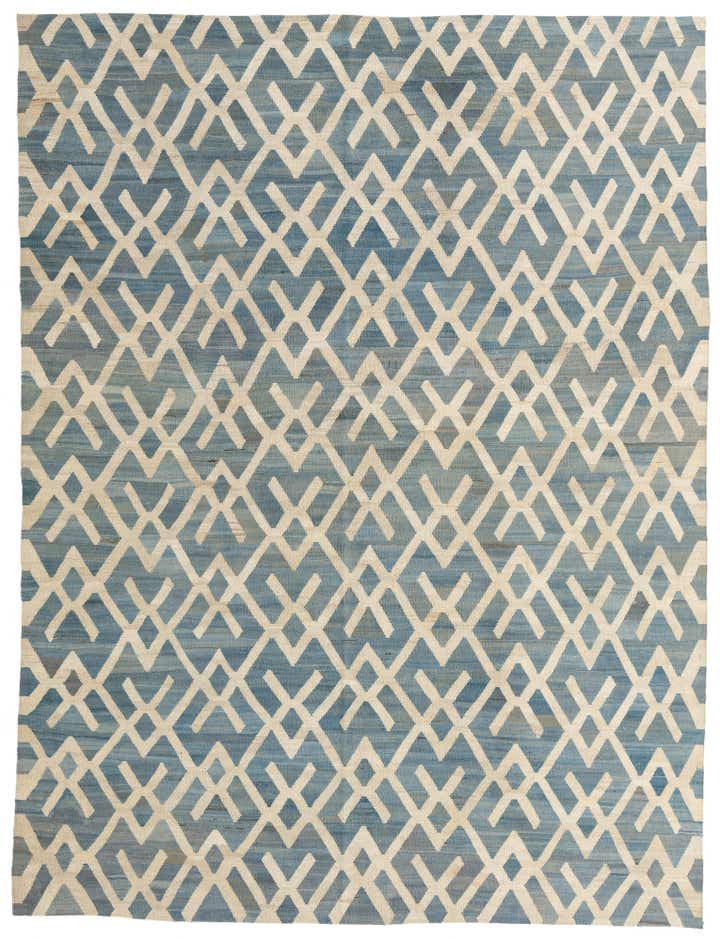 220cm x 285cm Tejido a mano Kilim Modern Alfombra Lana