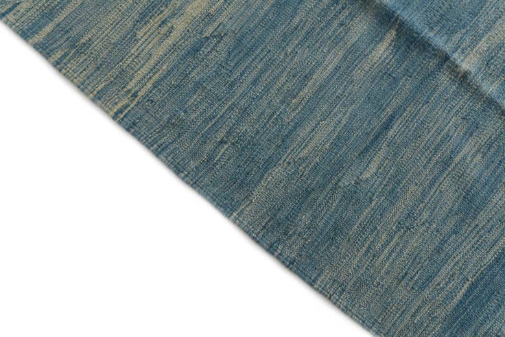 Detail image of 6' 3 x 9' 5 Hand Woven Kilim Modern Wool Rug