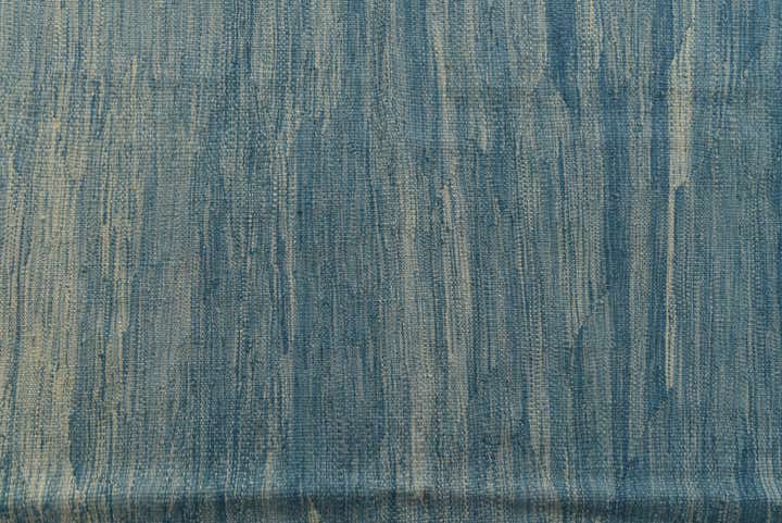 6' 3 x 9' 5 Hand Woven Kilim Modern Wool Rug