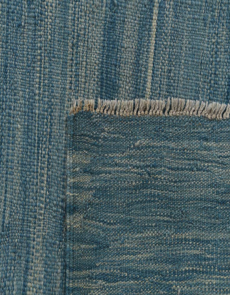 Detail image of 6' 3 x 9' 5  Hand Woven Kilim Modern Wool Rug