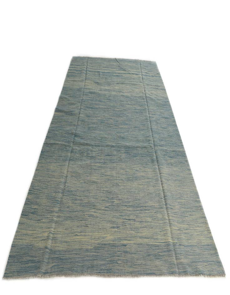 Detail image of 6' 4 x 9' 9  Hand Woven Kilim Modern Wool Rug