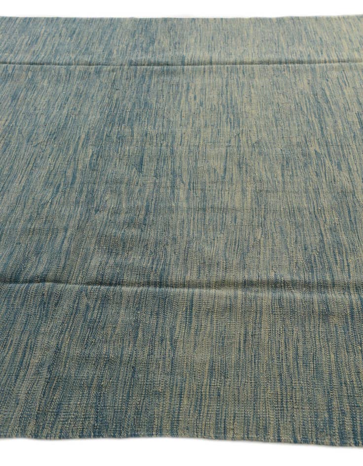 Detail image of 6' 4 x 9' 9  Hand Woven Kilim Modern Wool Rug