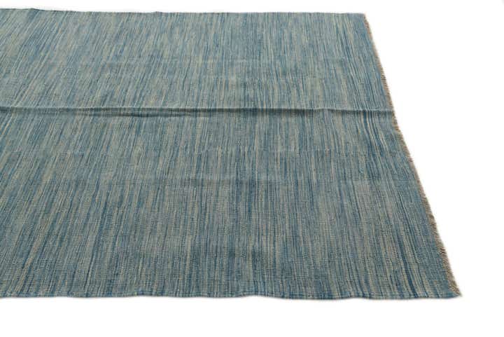 4' 10 x 6' 7 Hand Woven Kilim Modern Wool Rug