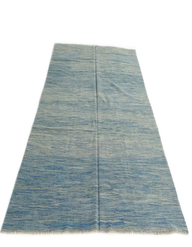 Detail image of 5' 7 x 8' 1  Hand Woven Kilim Modern Wool Rug