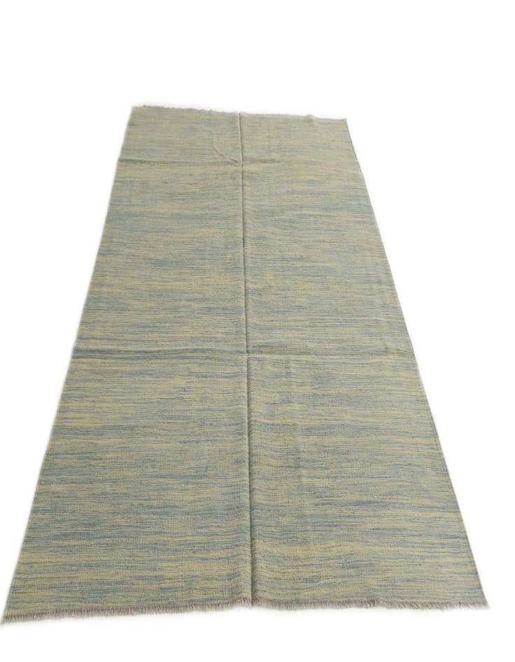 Detail image of 5' 6 x 8' 2  Hand Woven Kilim Modern Wool Rug