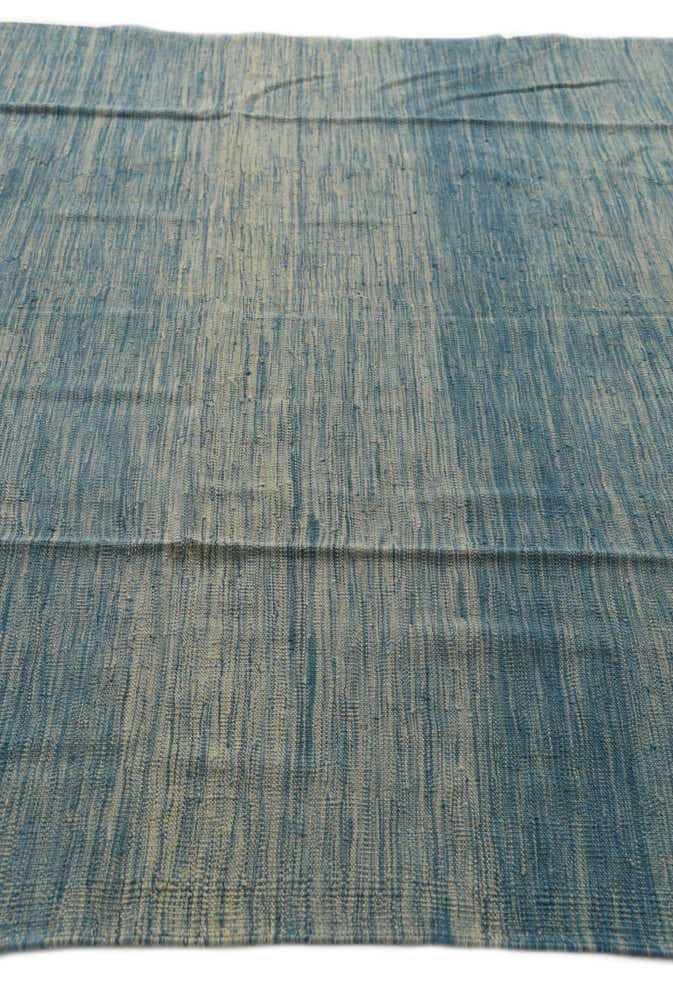 6' 7 x 9' 10 Hand Woven Kilim Modern Wool Rug
